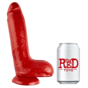 FLASHYDICK 18 x 5cm Rouge